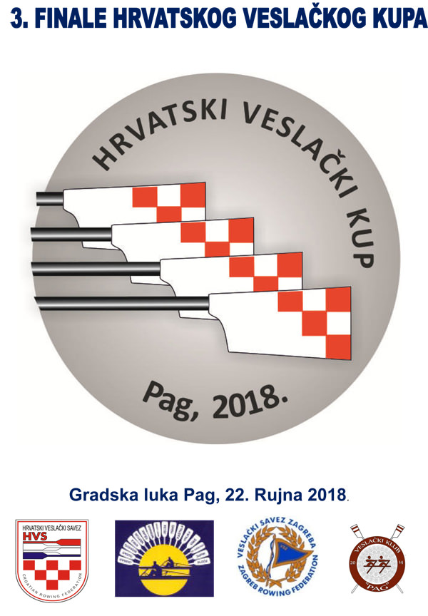 Pag: 22. rujna 3. Finale hrvatskog veslačkog kupa