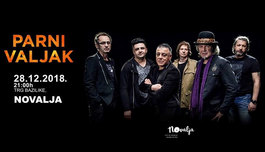 U Novalji koncert Parnog valjka