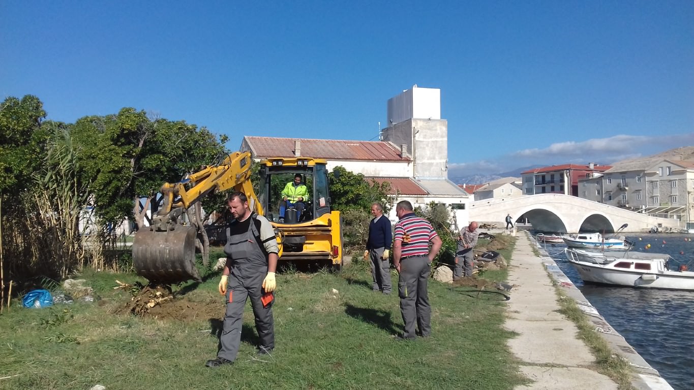Počeli radovi na uređenju lučice Katine