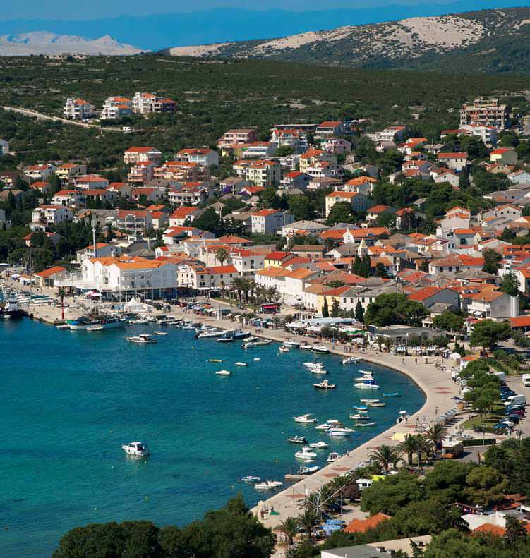 Novalja na top listi 10 gradova u Hrvatskoj