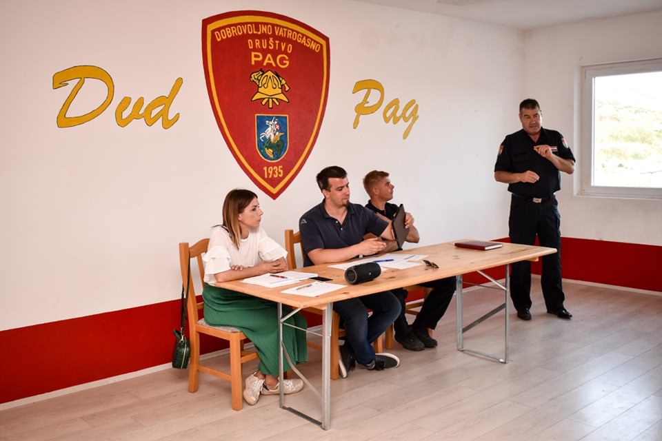Pag: Održana redovna godišnja izvještajna skupština DVD-a Pag
