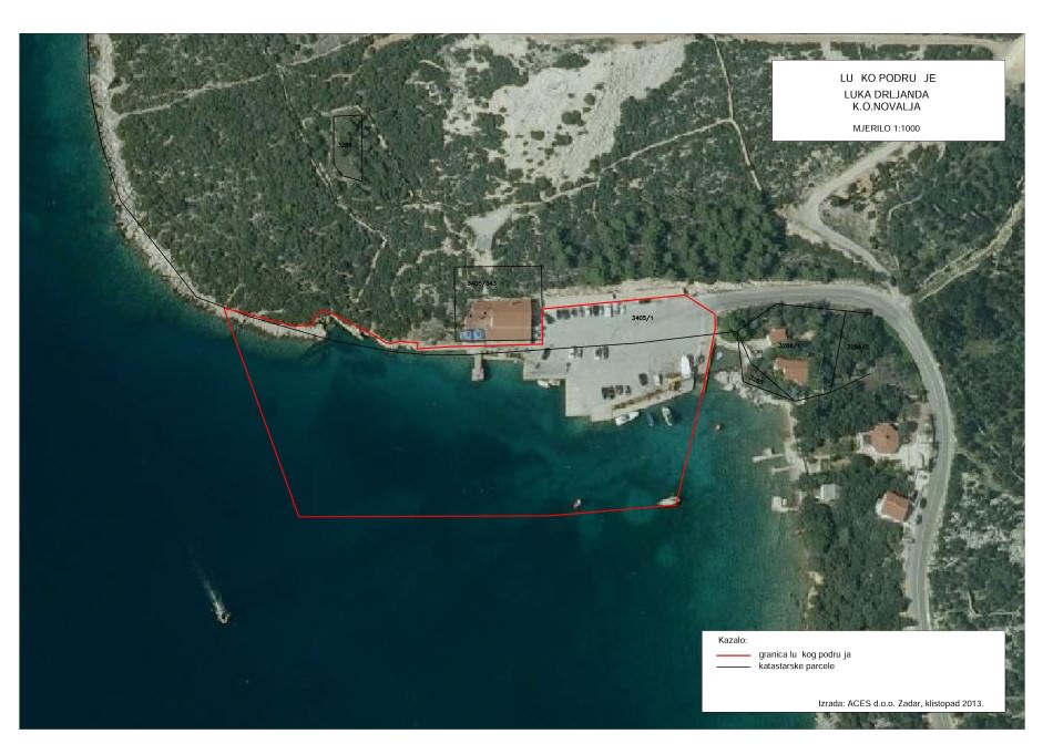 Novalja: otvorena javna rasprava o prijedlogu UPU-a luke Drljanda