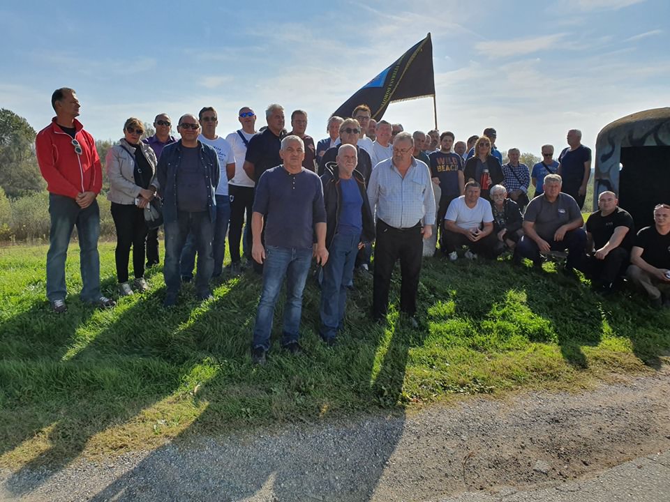 Branitelji iz Paga posjetili mjesto pogibije Evelina Maržića