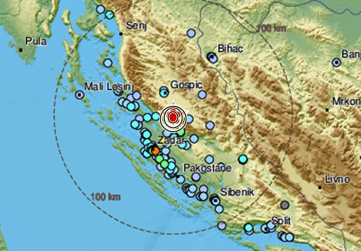 Nakon potresa iznad Starigrada seizmolozi navode kako može biti naknadnih, ali slabijih potresa