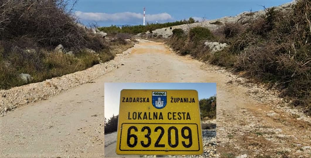 Izvode se radovi na sanaciji ceste Smokvica-Stara Povljana