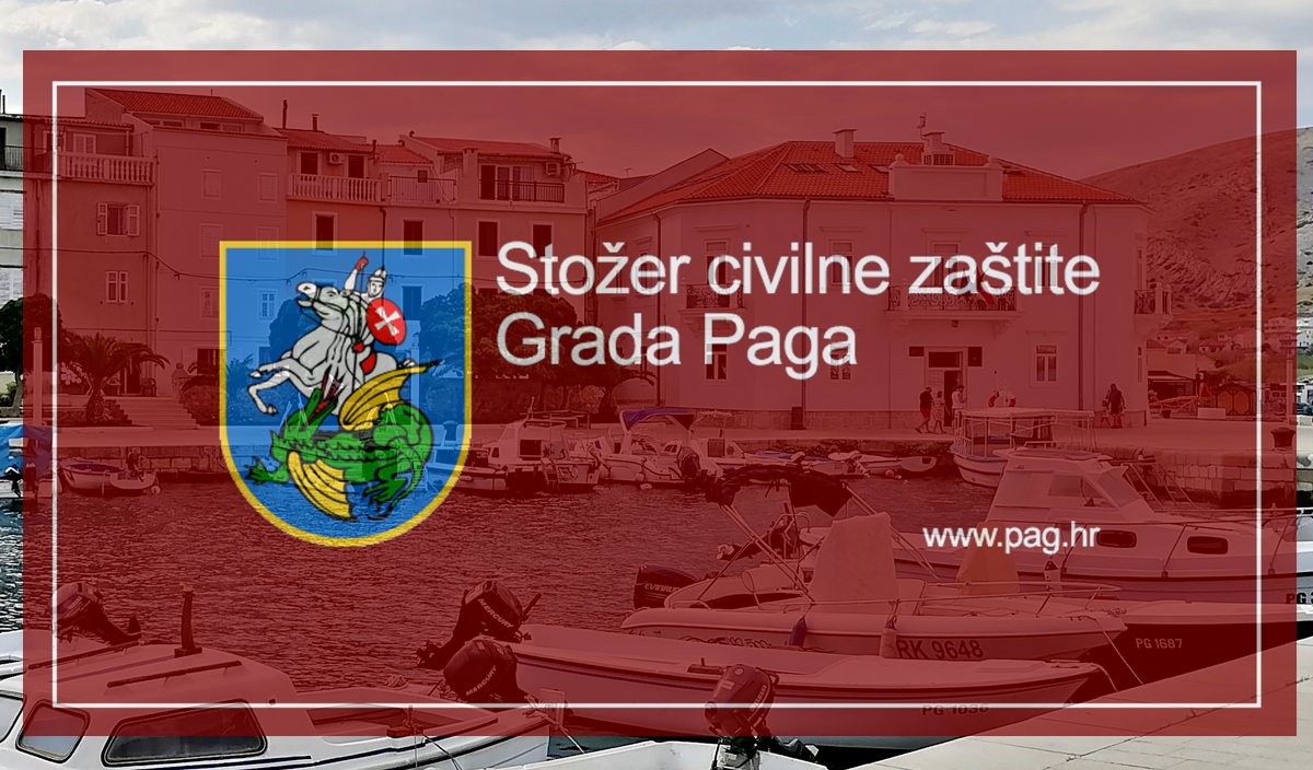 Godina dana od početka rada Stožera Civilne zaštite Grada Paga
