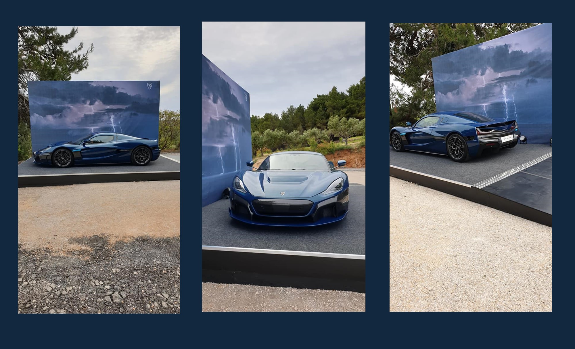 U Staroj Novalji tvrtka “Rimac Automobili” snima promidžbeni spot za novi automobil