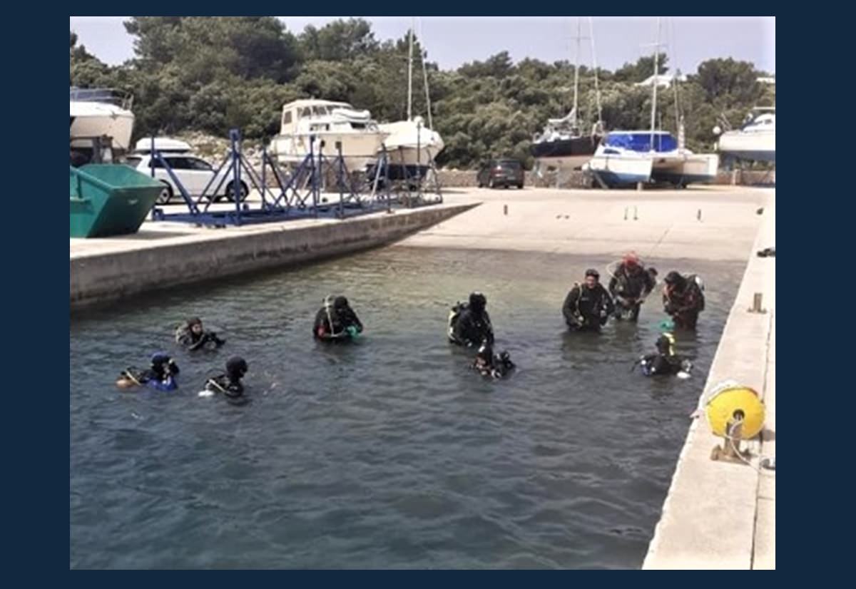 U Šimunima na Pagu održana akcija čišćenja podmorja