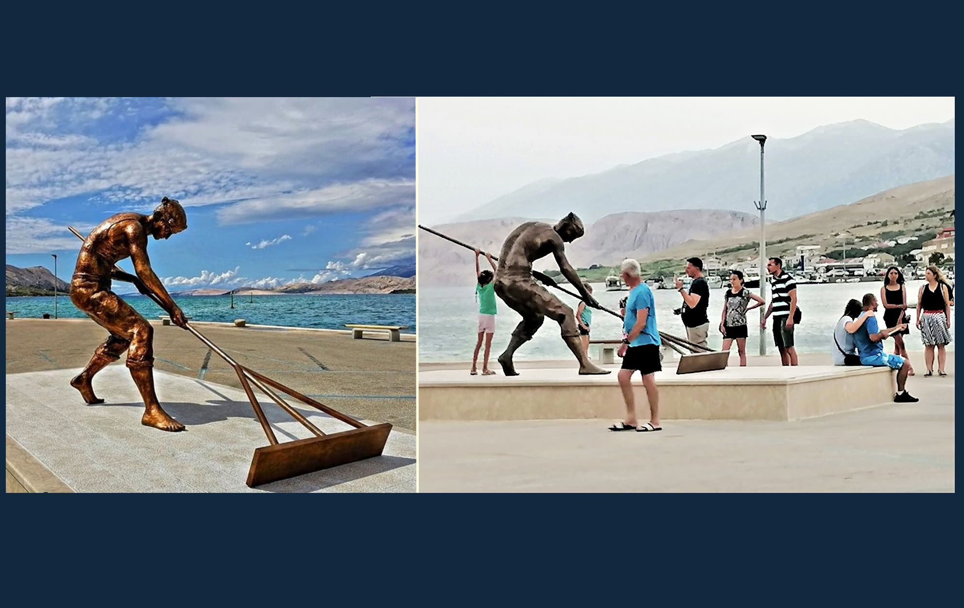 Kip Solar postao je atrakcija za turiste i jedno od identitetnih obilježja grada Paga