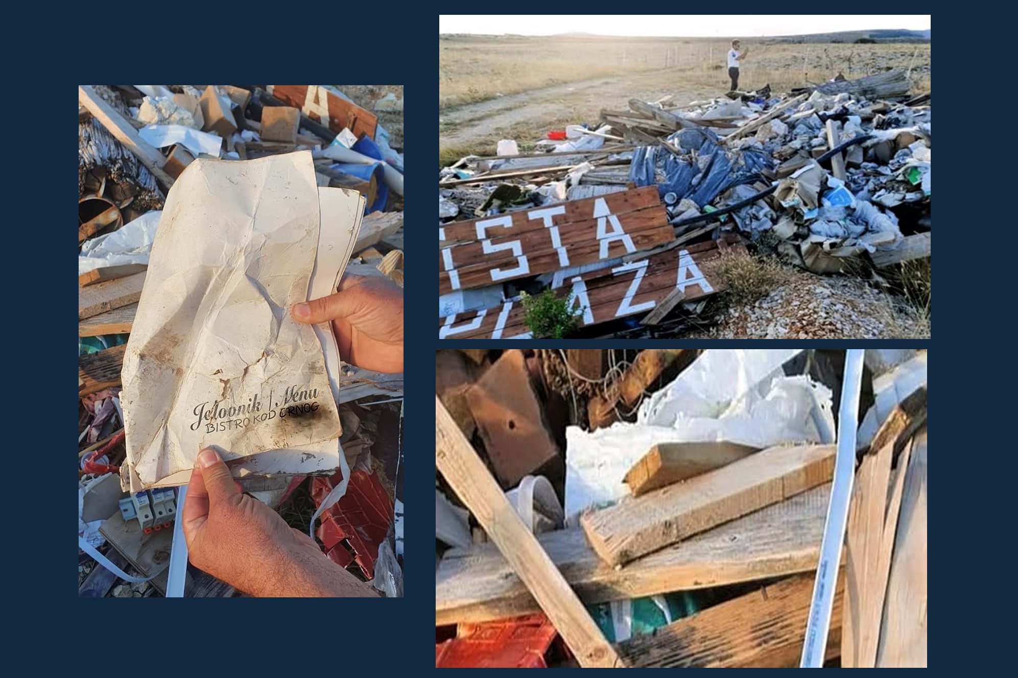 Grad Pag: Pokrenuta istraga o divljem odlagalištu s otpadom s područja Općine Kolan