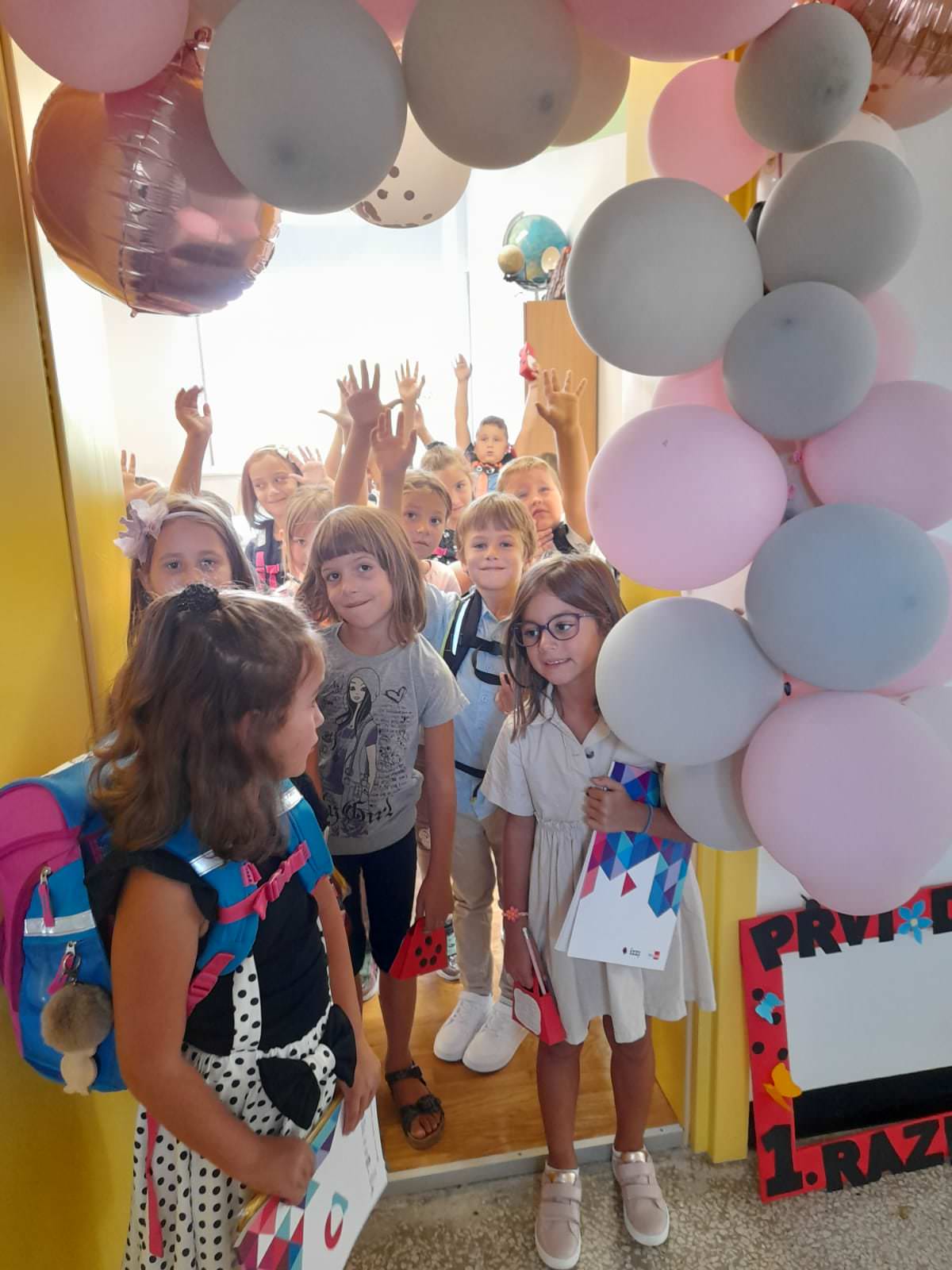 prvi dan nastave za prvaše