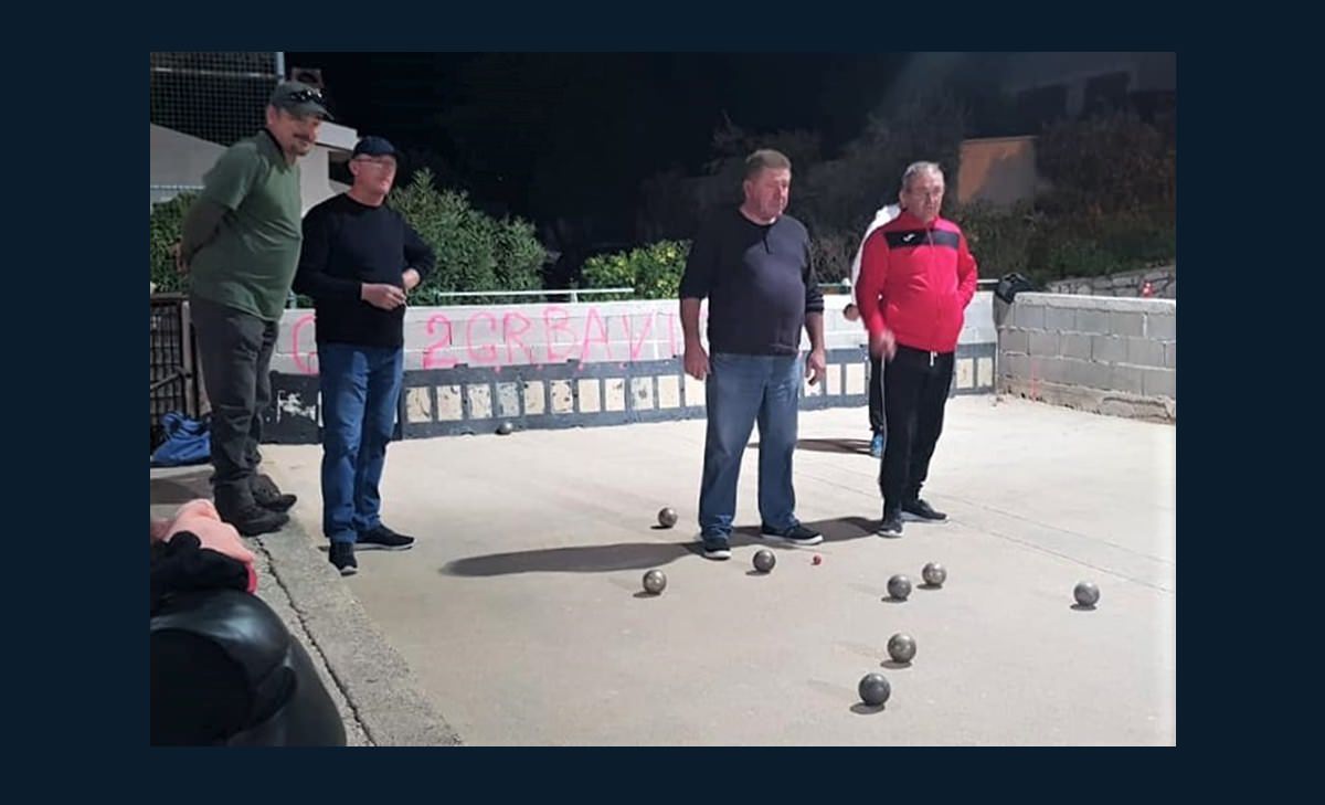 Boćarska liga otoka Paga: Nakon novog kola na prvom mjestu je ekipa Sv. Luka Kolan