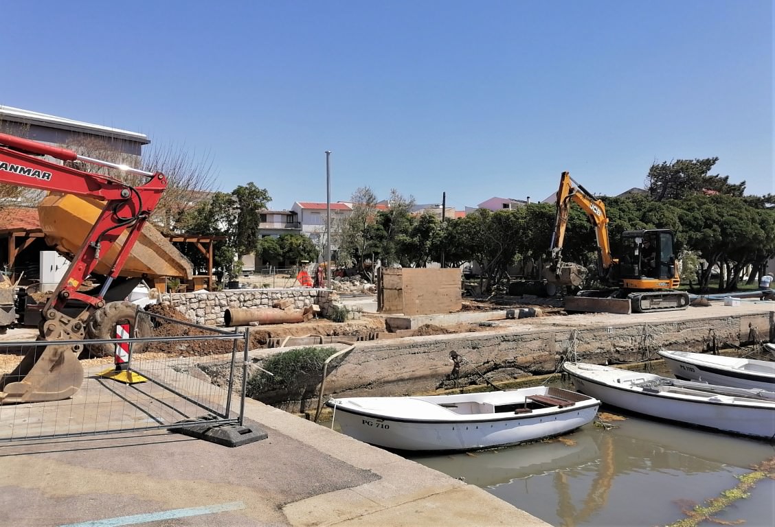 Radovi na crpnoj stanici “CS 3-Jadran” koji utječu na promet, bit će gotovi za tridesetak dana