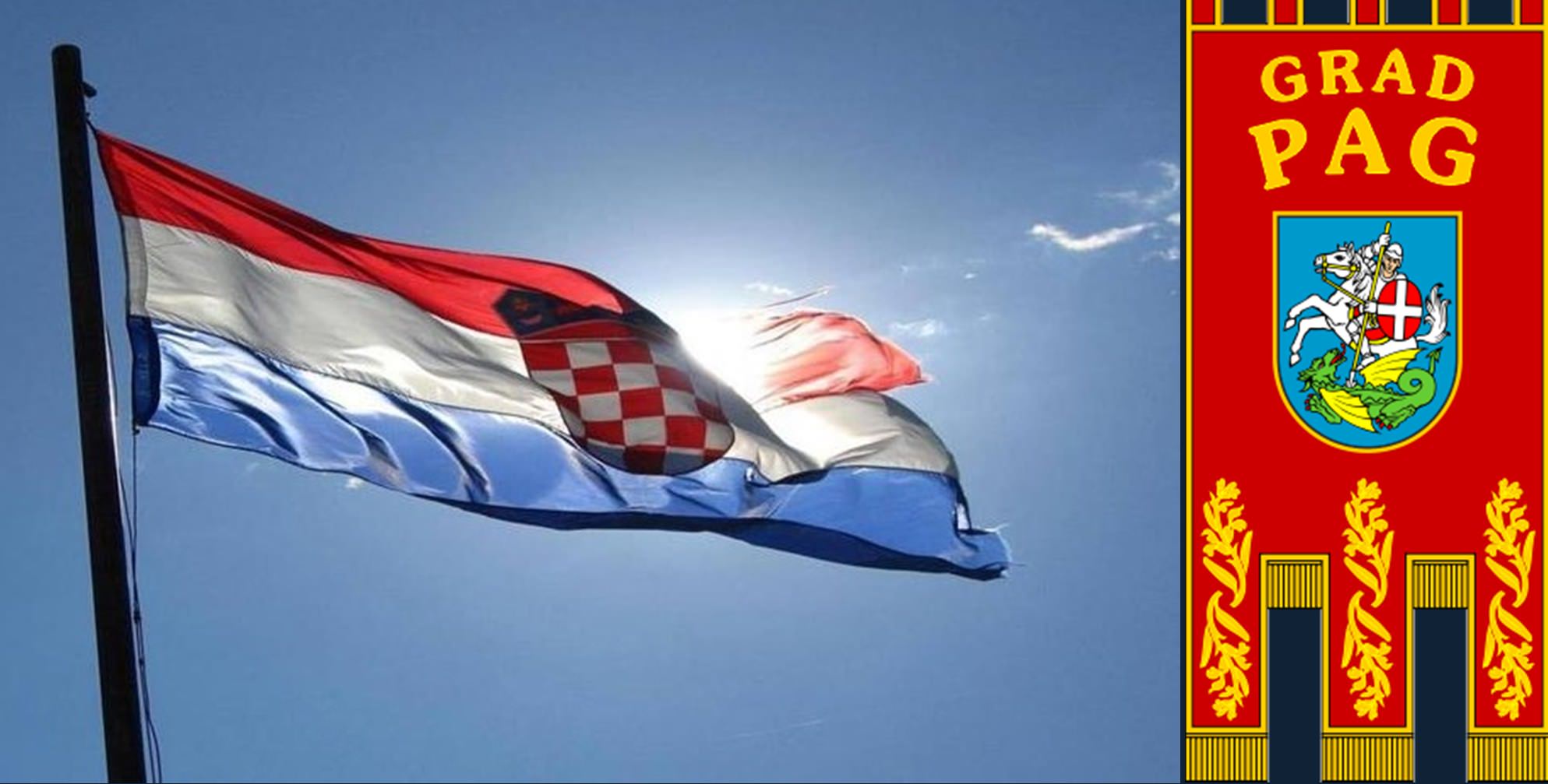 Grad Pag: Čestitka u prigodi Dana pobjede i domovinske zahvalnosti, Dana hrvatskih branitelja