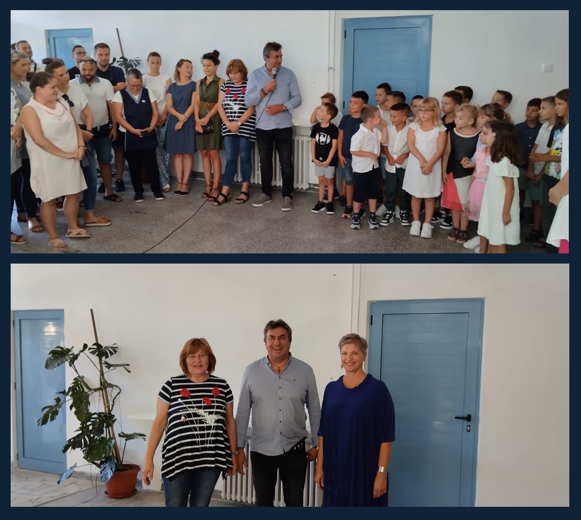 Gradonačelnik Ante Fabijanić je prvog dana nastave posjetio OŠ Jurja Dalmatinca Pag
