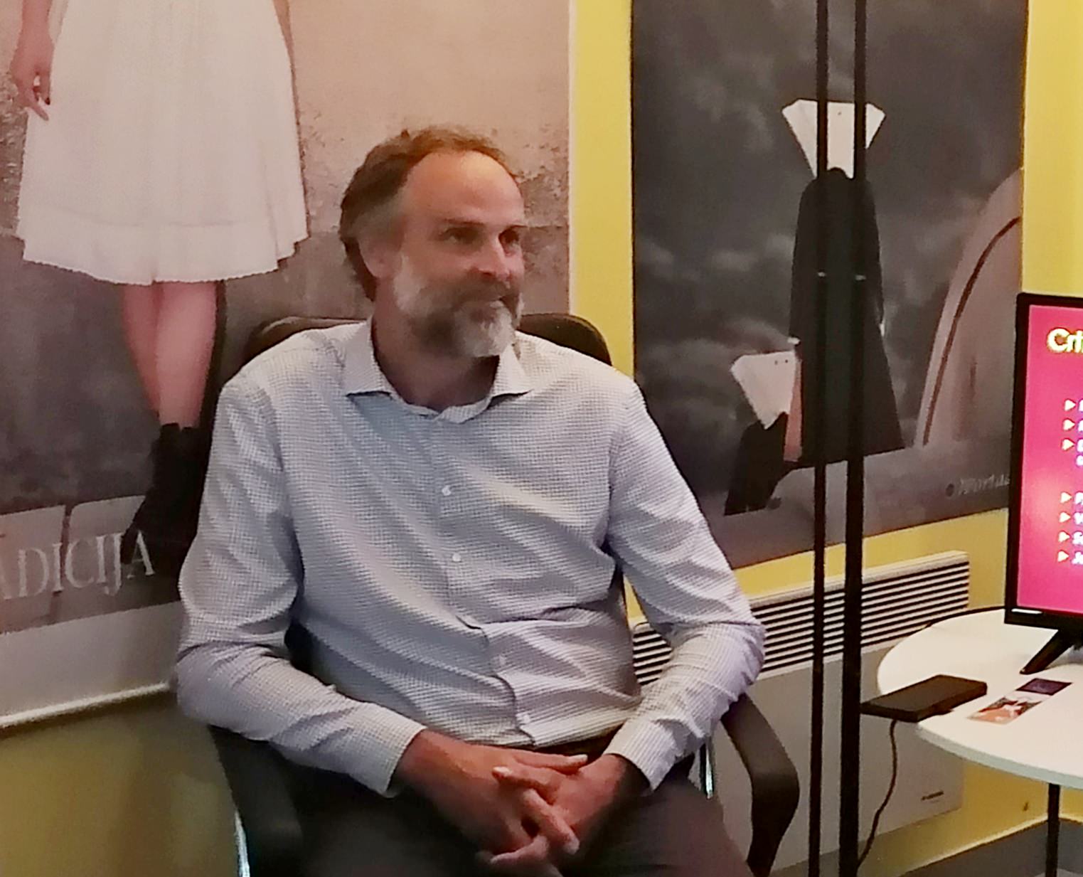 Kipar Tomislav Kršnjavi bio je gost Gradske knjižnice Pag