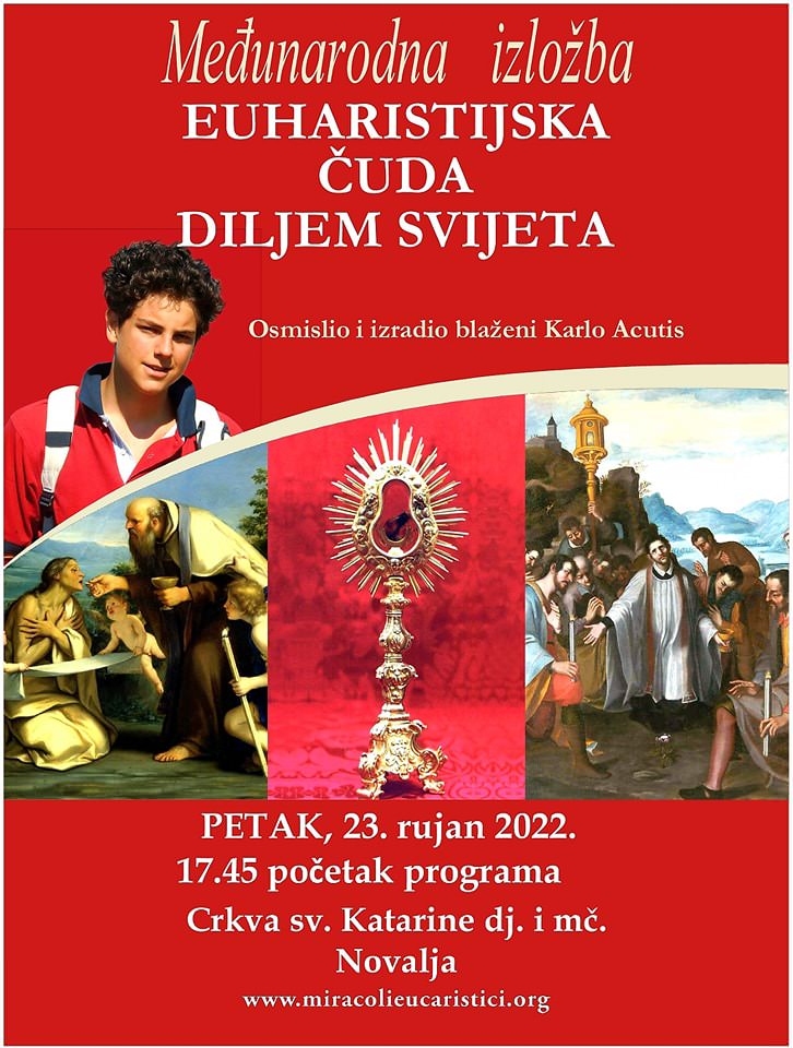 Novalja – Međunarodna izložba “Euharistijska čuda diljem svijeta”