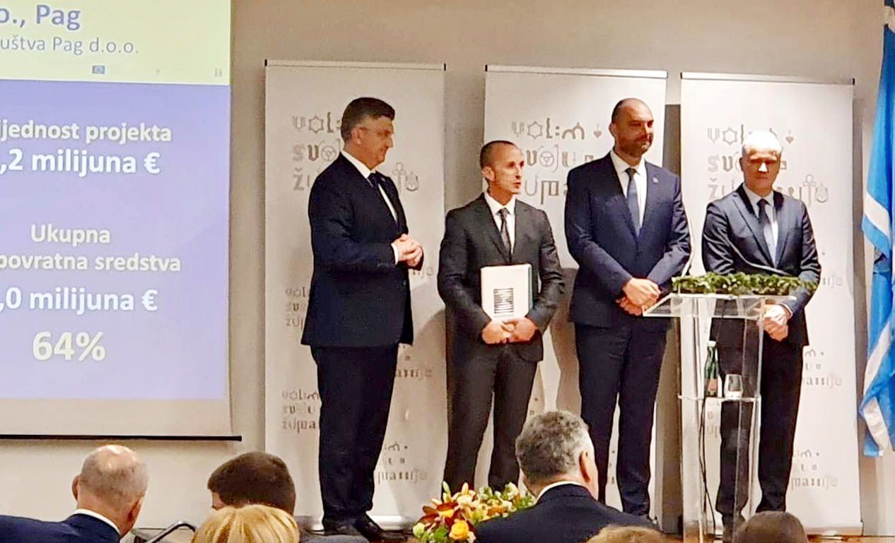 Komunalno društvo Pag dobilo je preko tri milijuna eura za razvoj vodoopskrbe