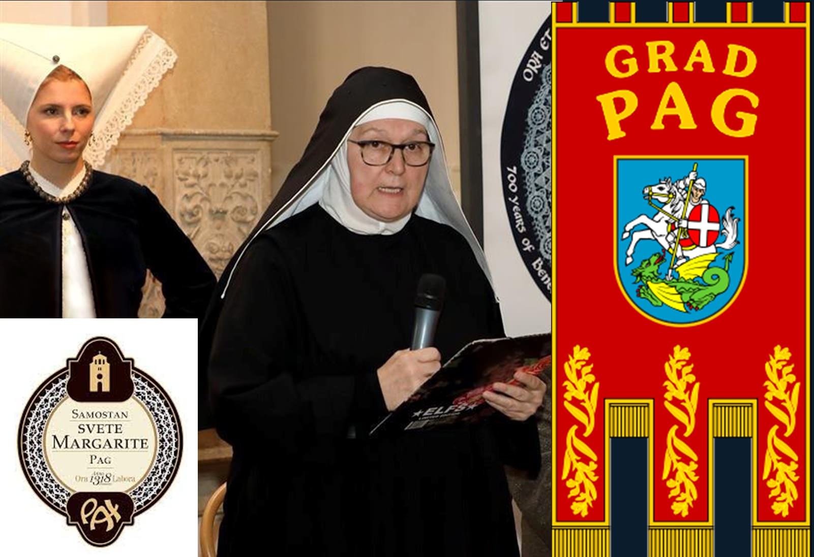 Grad Pag je postao član Udruge Ars benedictinarum Benediktinskog samostana sv. Margarite