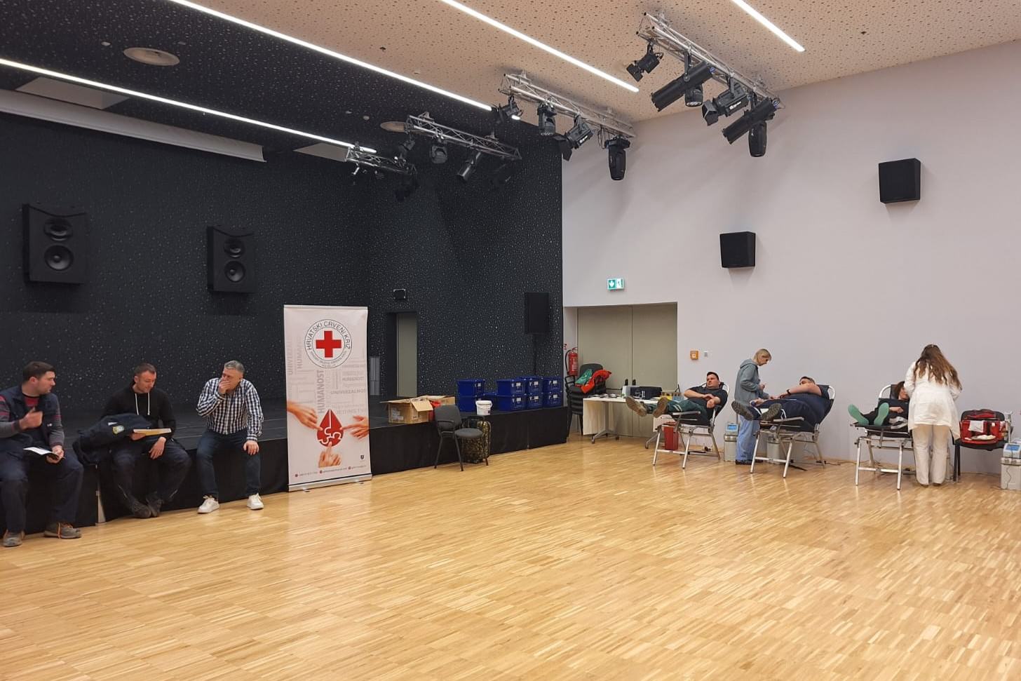 Prva akcija dobrovoljnog darivanja krvi u organizaciji GDCK Novalja