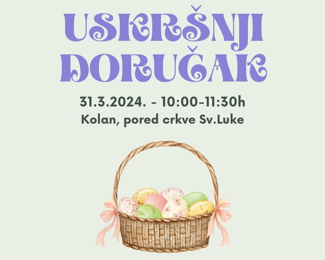 Uskršnji doručak u Kolanu