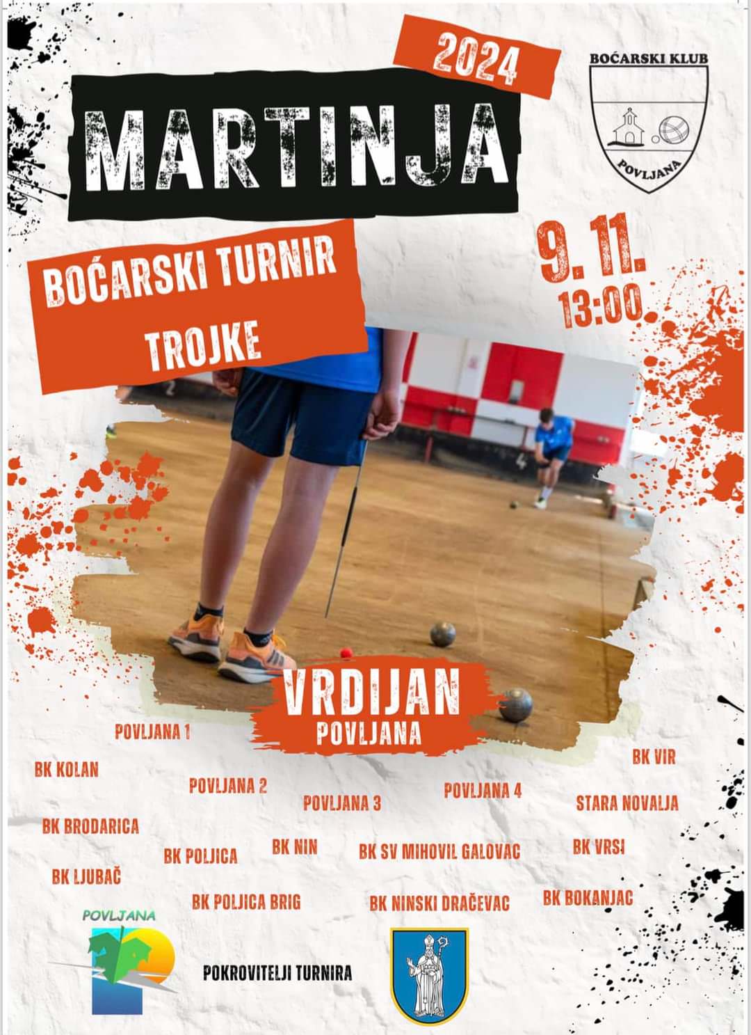 Boćarski turnir “Martinja 2024.” u Povljani