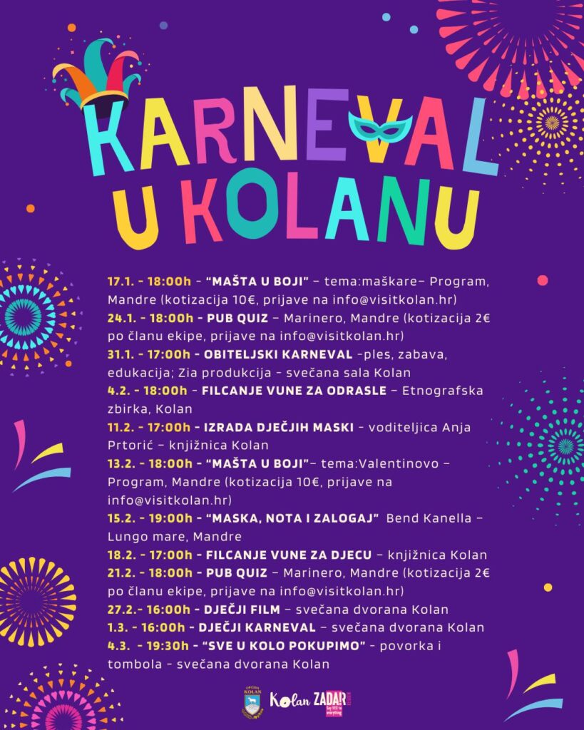 Program karnevala u Kolanu