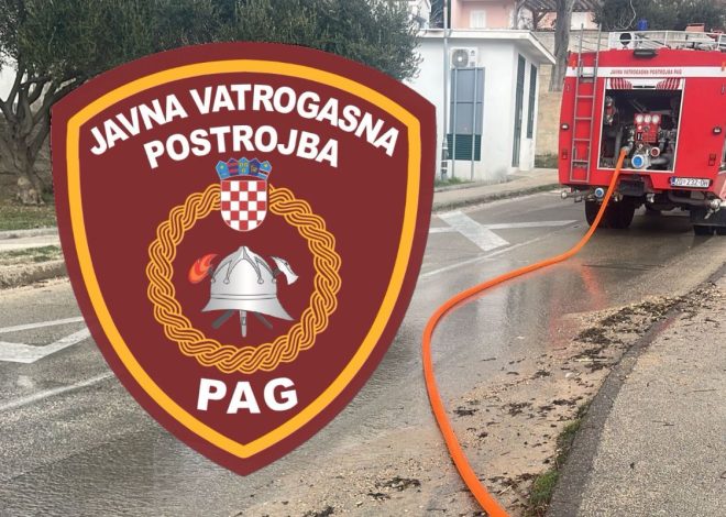 JVP Pag je uspješno intervenirala u nekoliko manjih akcija