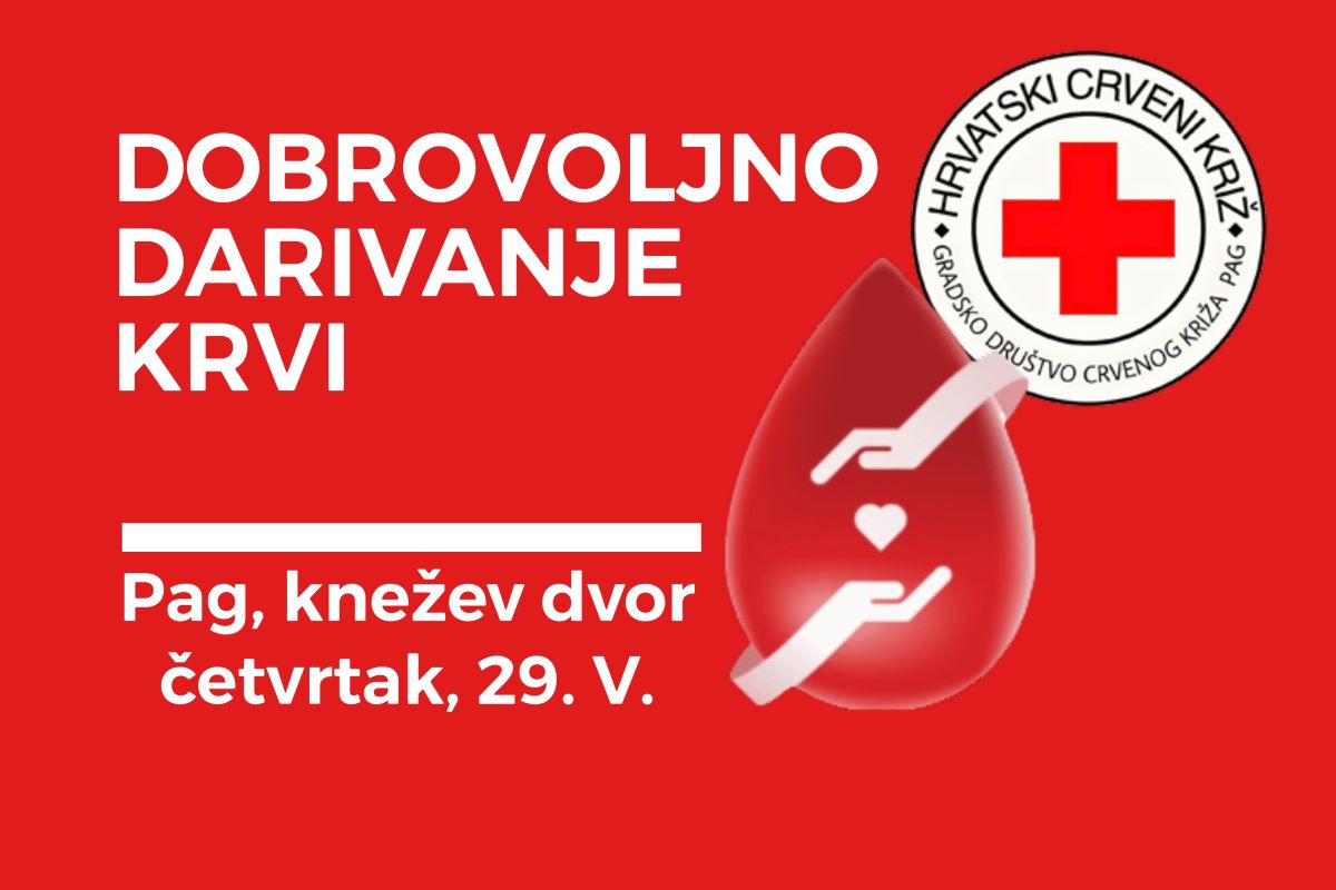 Akcija dobrovoljnog darivanja krvi u Pagu