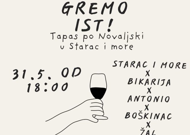 Gremo ist! – tapas po Novaljski