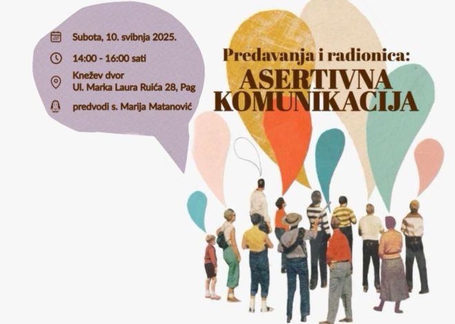 Susret za odrasle – predavanje i radionica: Asertivna komunikacija