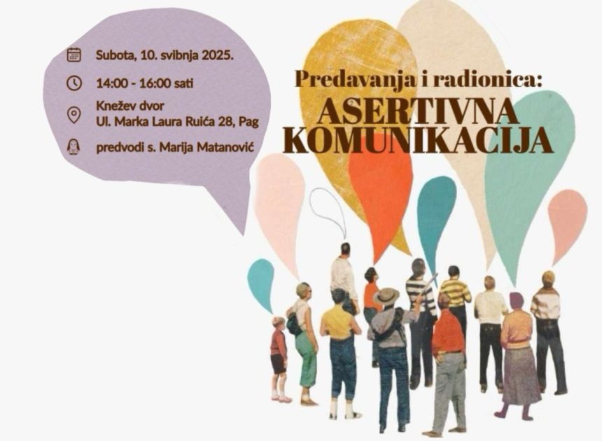 Susret za odrasle – predavanje i radionica: Asertivna komunikacija