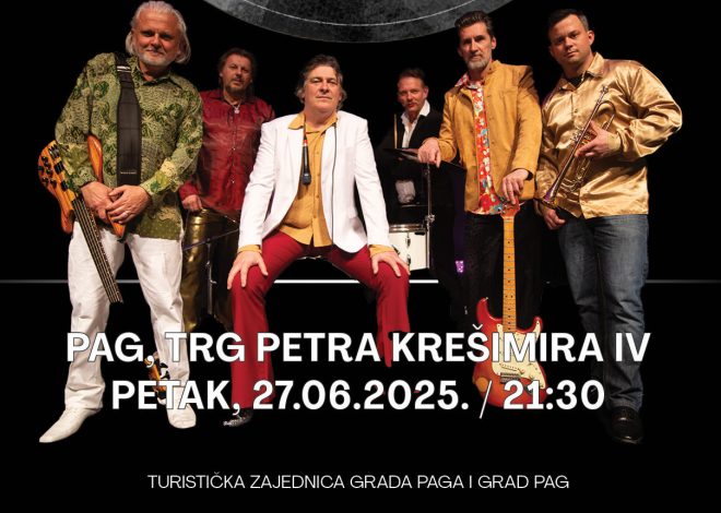 Koncert Misho i Kovači na Trgu Petra Krešimira IV