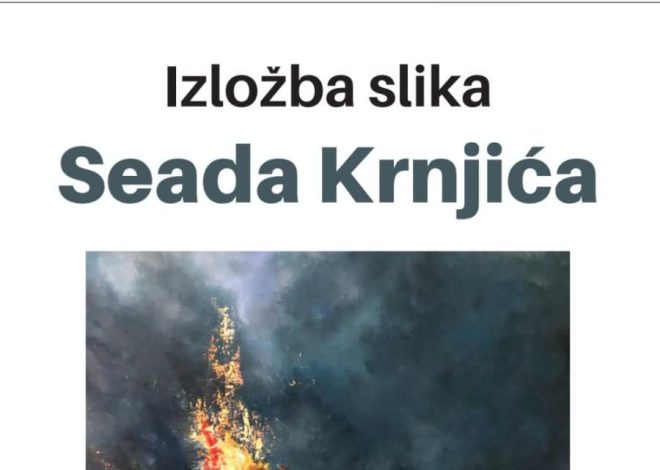 Izložba slika Seada Krnjića u Galeriji Pauliana od 27.6. do 7.7.2025. u Povljani