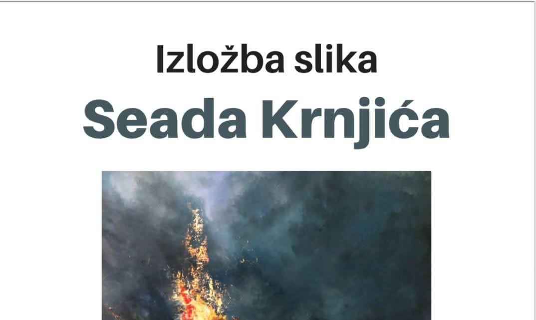 Izložba slika Seada Krnjića u Galeriji Pauliana od 27.6. do 7.7.2025. u Povljani