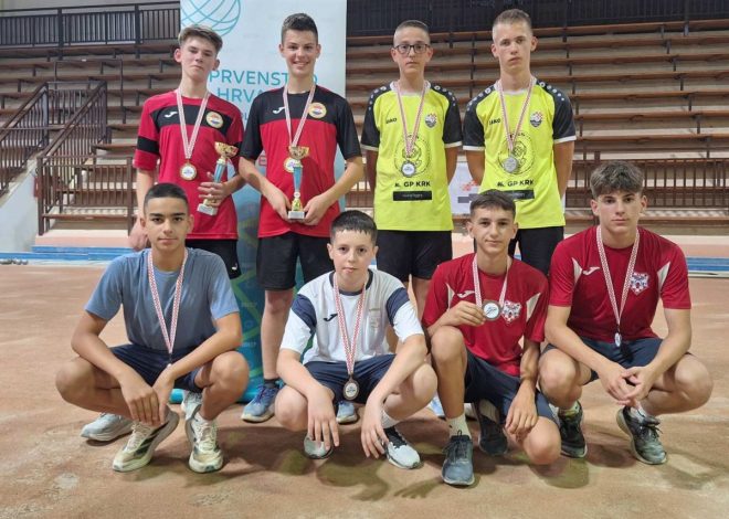 Boćarska bronca sa državnog prvenstva kadetima BK Povljana