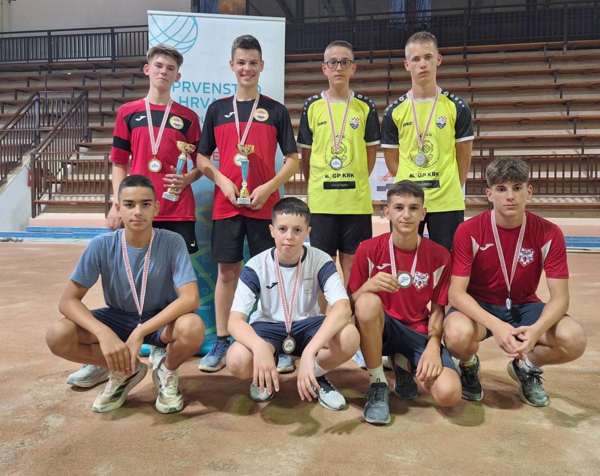 Boćarska bronca sa državnog prvenstva kadetima BK Povljana