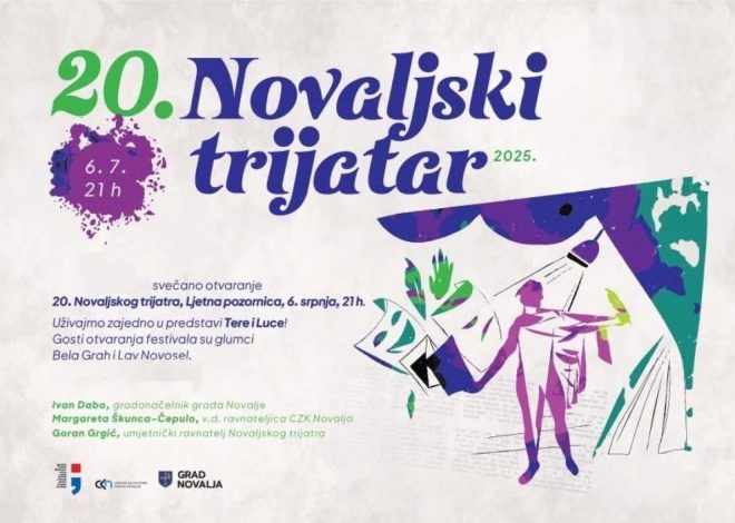 Tere i Luce otvaraju jubilarni 20. Novaljski trijatar