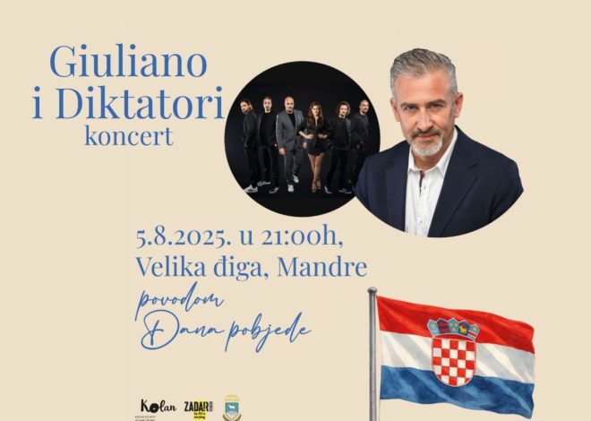 Mandre: Dan Oluje i koncert Giuliana i Diktatora