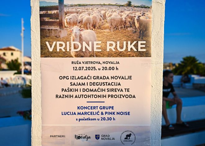 Novalja proslavila Vridne ruke