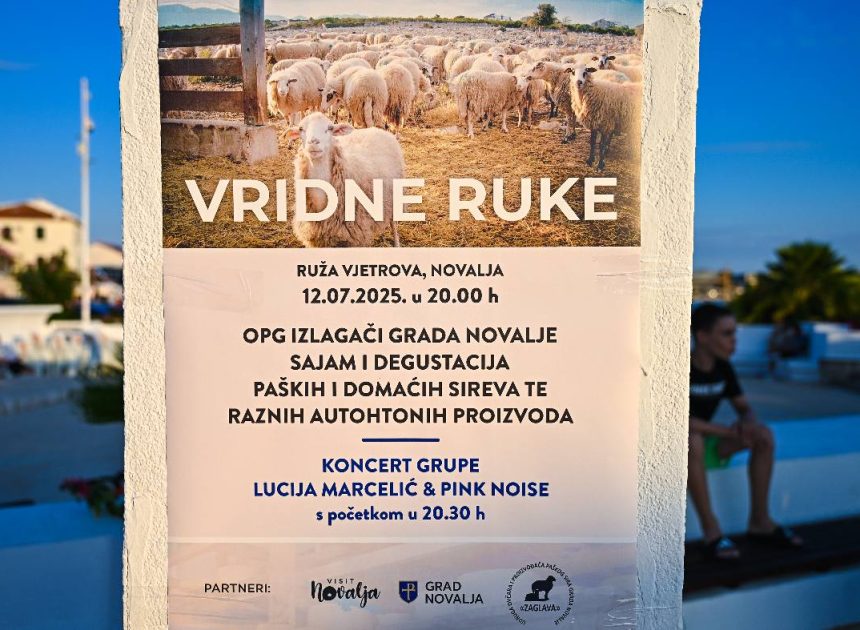 Novalja proslavila Vridne ruke