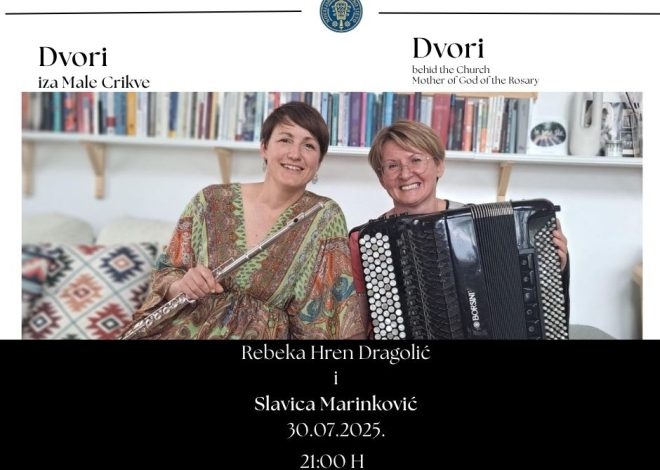 Novaljsko glazbeno ljeto: Rebeka Hren Dragolić i Slavica Marinković
