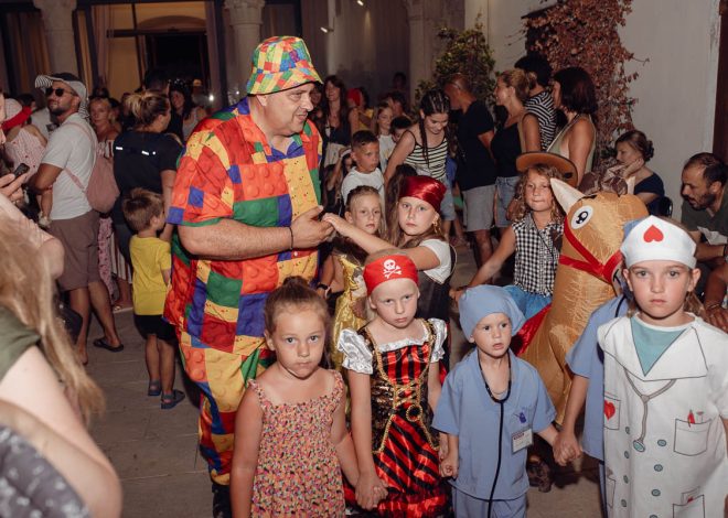 Dječji karneval 66. Paškog ljetnog karnevala