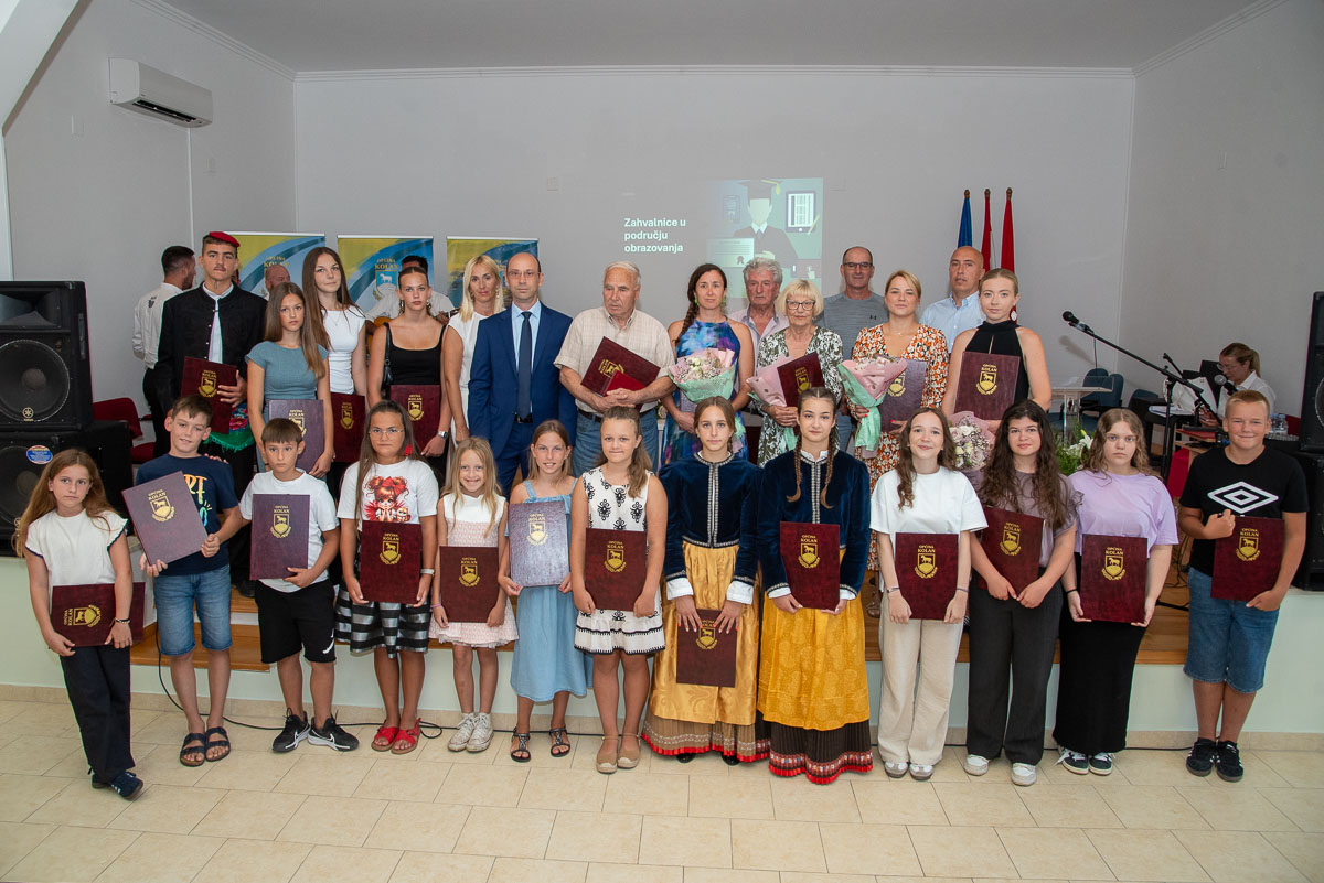 Dobitnici javnih priznanja Općine Kolan u 2025. godini
