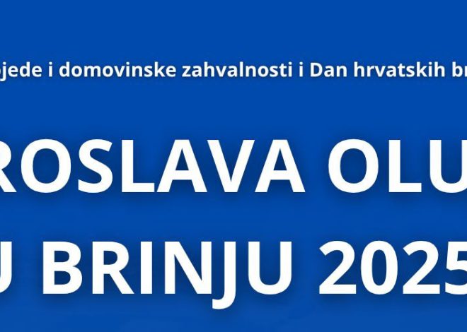 Proslava Dana pobjede u Brinju
