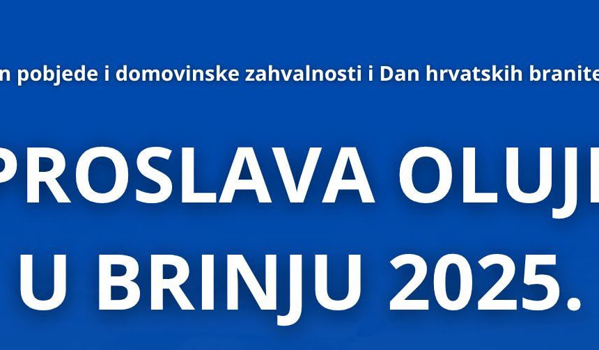 Proslava Dana pobjede u Brinju