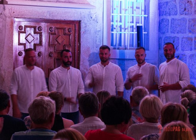 Pag: prvi samostalni koncert klape Galijota