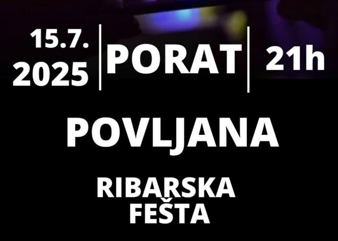 Ribarska fešta u Povljani – 15. srpnja 2025.