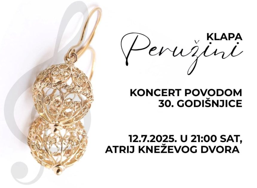 Koncert povodom 30 godine ženske klape Peružini