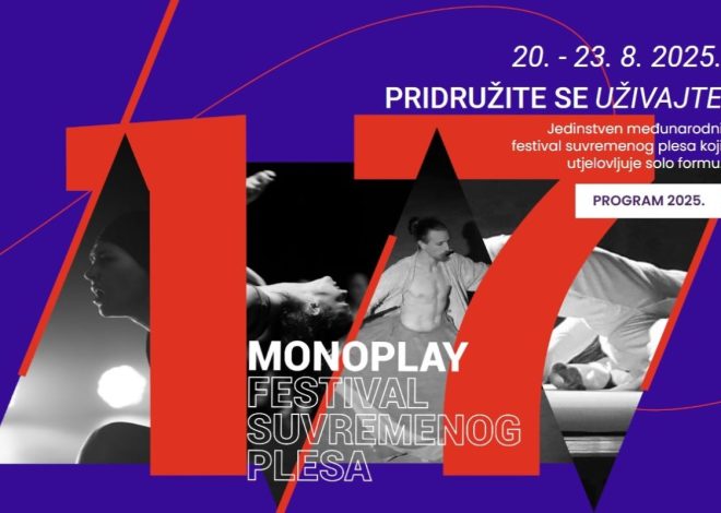 Zadar pleše solo – 17. Festival suvremenog plesa Monoplay